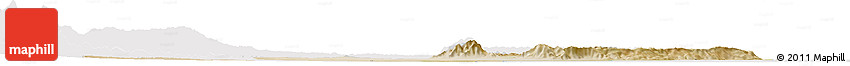Satellite Horizon Map of Dera Ismail Khan, cropped outside