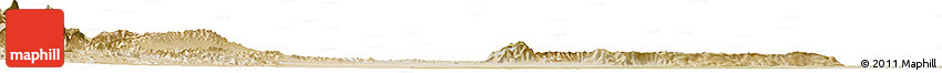 Satellite Horizon Map of Dera Ismail Khan