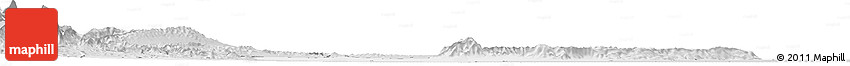 Silver Style Horizon Map of Dera Ismail Khan