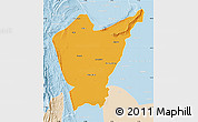 Political Map of Dera Ismail Khan, lighten