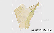 Satellite Map of Dera Ismail Khan, cropped outside