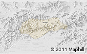 Shaded Relief 3D Map of Malakand P.A., lighten, desaturated