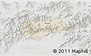 Shaded Relief 3D Map of Malakand P.A., lighten, semi-desaturated