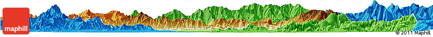 Physical Horizon Map of Malakand P.A., political outside