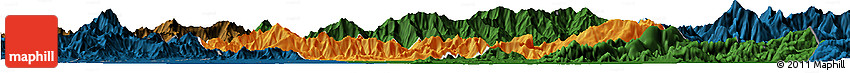 Political Horizon Map of Malakand P.A., darken