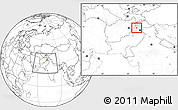 Blank Location Map of Malakand P.A., highlighted parent region, within the entire country