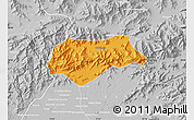 Political Map of Malakand P.A., lighten, desaturated