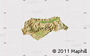 Satellite Map of Malakand P.A., cropped outside