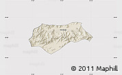 Shaded Relief Map of Malakand P.A., cropped outside