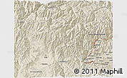 Shaded Relief 3D Map of Mansehra