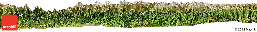 Satellite Horizon Map of Mansehra