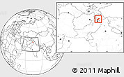 Blank Location Map of Mansehra, highlighted parent region, within the entire country