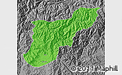 Political Map of Mansehra, desaturated