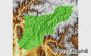 Political Map of Mansehra, physical outside