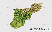 Satellite Map of Mansehra, cropped outside