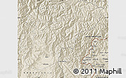 Shaded Relief Map of Mansehra