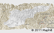 Classic Style Panoramic Map of Mansehra