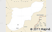 Classic Style Simple Map of Mansehra