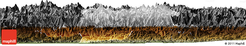 Physical Horizon Map of Swat, darken Physical Horizon Map of Swat, darken