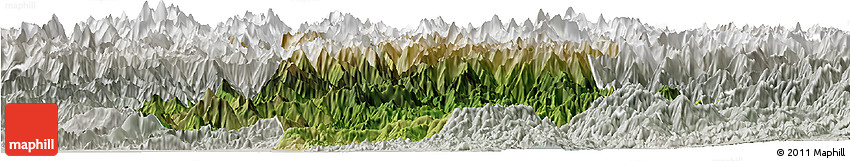 Satellite Horizon Map of Swat, lighten, semi-desaturated