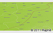 Physical Panoramic Map of Bahawalnagar