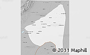 Gray 3D Map of Rahim Yar Khan