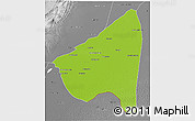 Physical 3D Map of Rahim Yar Khan, desaturated