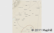 Shaded Relief 3D Map of Rahim Yar Khan
