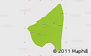 Physical Map of Rahim Yar Khan, cropped outside