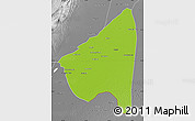 Physical Map of Rahim Yar Khan, desaturated