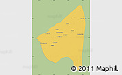 Savanna Style Map of Rahim Yar Khan, single color outside