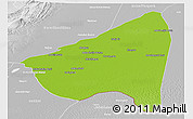 Physical Panoramic Map of Rahim Yar Khan, lighten, desaturated