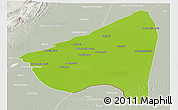 Physical Panoramic Map of Rahim Yar Khan, lighten, semi-desaturated