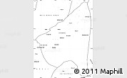 Blank Simple Map of Rahim Yar Khan