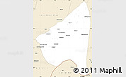 Classic Style Simple Map of Rahim Yar Khan