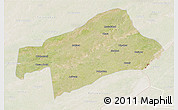 Satellite 3D Map of Sahiwal, lighten