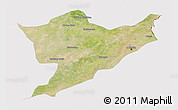 Satellite 3D Map of Sheikhupura, cropped outside
