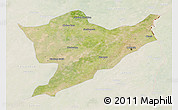 Satellite 3D Map of Sheikhupura, lighten