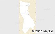 Classic Style Simple Map of Dadu, single color outside