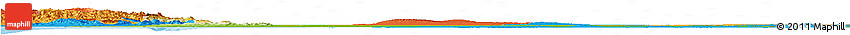 Physical Horizon Map of Sind, political outside