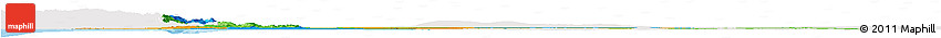 Political Horizon Map of Sind, single color outside