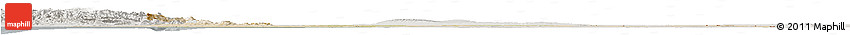 Satellite Horizon Map of Sind, lighten, semi-desaturated