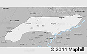 Gray 3D Map of Jakobabad