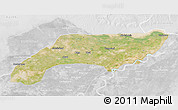 Satellite 3D Map of Jakobabad, lighten, desaturated
