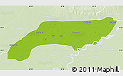 Physical Map of Jakobabad, lighten