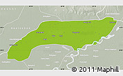Physical Map of Jakobabad, lighten, semi-desaturated