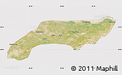 Satellite Map of Jakobabad, cropped outside