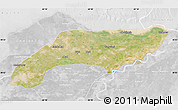 Satellite Map of Jakobabad, lighten, desaturated