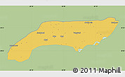 Savanna Style Map of Jakobabad, single color outside