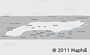 Gray Panoramic Map of Jakobabad